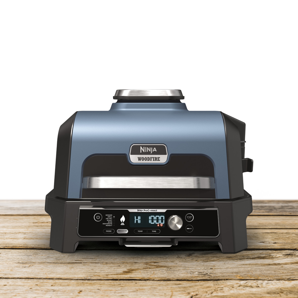 Електричний гриль-барбекю та коптильня Ninja Woodfire Pro Connect XL OG901EU